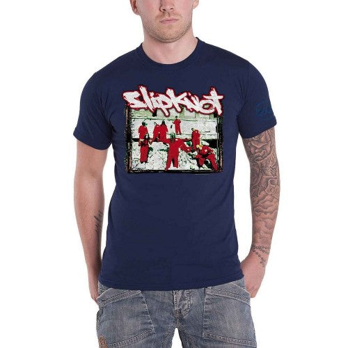 Front - Slipknot Unisex Adult Jumpsuit 20th Anniversary T-Shirt