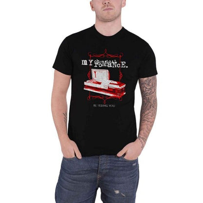 Front - My Chemical Romance Unisex Adult Coffin T-Shirt