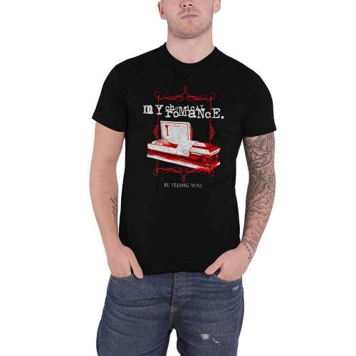 Front - My Chemical Romance Unisex Adult Coffin T-Shirt