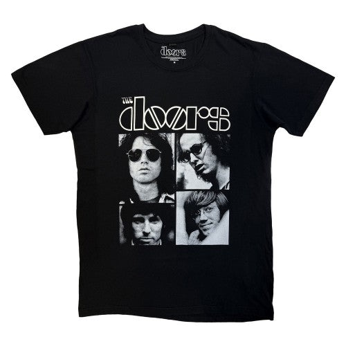 Front - The Doors Unisex Adult Squares T-Shirt