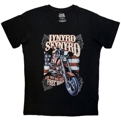 Front - Lynyrd Skynyrd Unisex Adult Ride Free T-Shirt