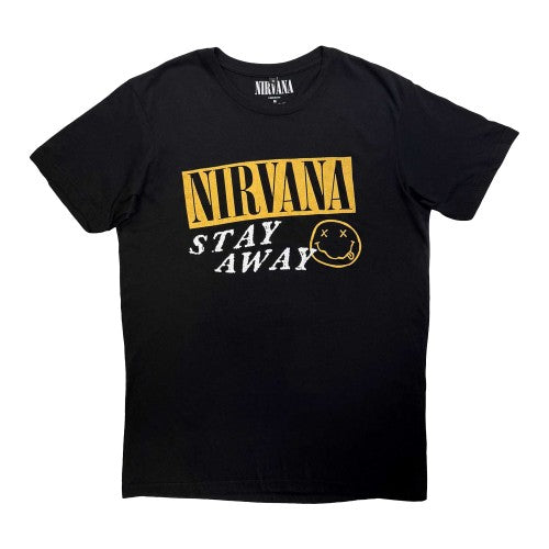Front - Nirvana Unisex Adult Stay Away T-Shirt