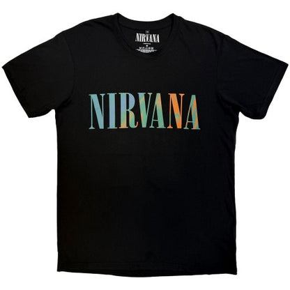 Front - Nirvana Unisex Adult In Utero Angel Swirl T-Shirt