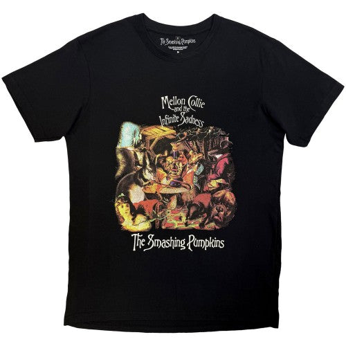 Front - The Smashing Pumpkins Unisex Adult Mellon Collie Animals T-Shirt