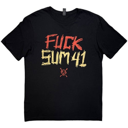 Front - Sum 41 Unisex Adult Tour ´24 Fuck Sum 41 T-Shirt