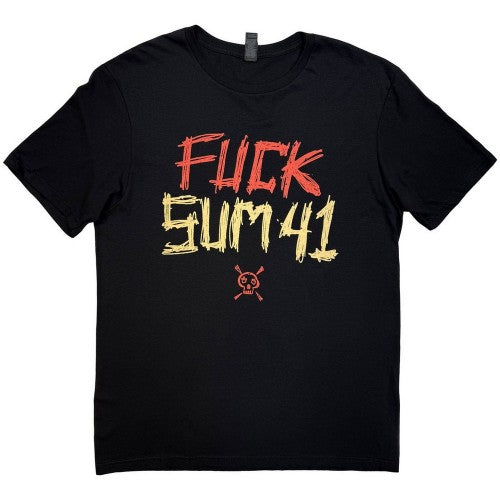 Front - Sum 41 Unisex Adult Tour ´24 Fuck Sum 41 T-Shirt