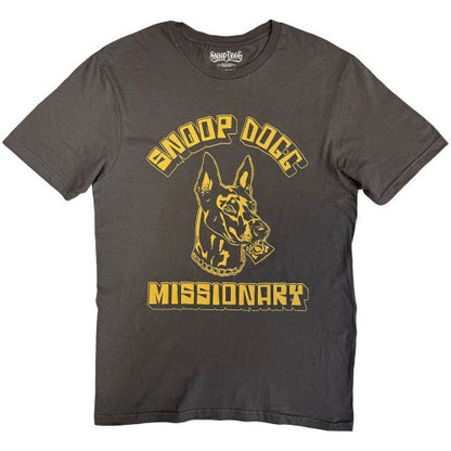 Front - Snoop Dogg Unisex Adult Doberman T-Shirt