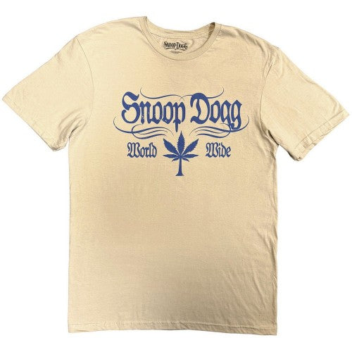 Front - Snoop Dogg Unisex Adult World Wide T-Shirt