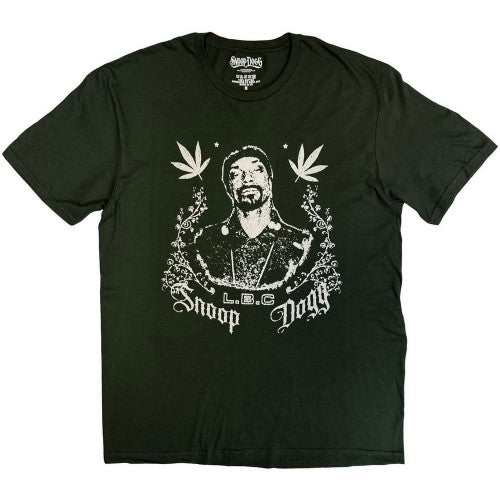 Front - Snoop Dogg Unisex Adult L.B.C T-Shirt