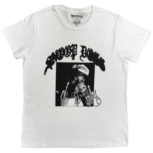 Front - Snoop Dogg Unisex Adult Middle Finger T-Shirt