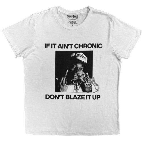 Front - Snoop Dogg Unisex Adult Chronic Signature T-Shirt