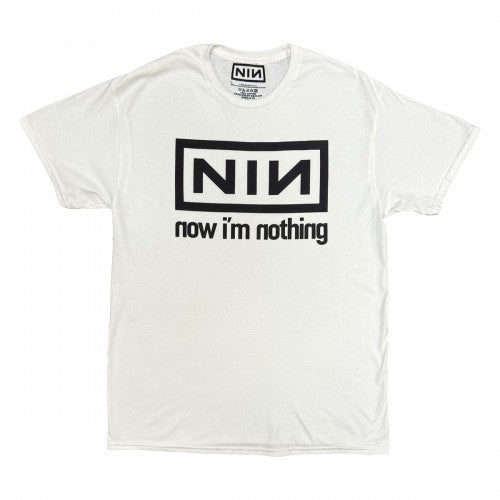 Front - Nine Inch Nails Unisex Adult Now I´m Nothing T-Shirt