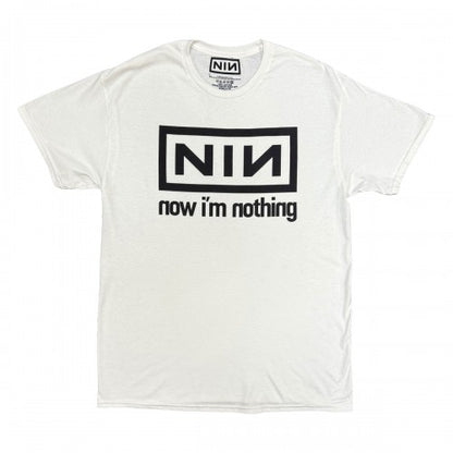 Front - Nine Inch Nails Unisex Adult Now I´m Nothing T-Shirt