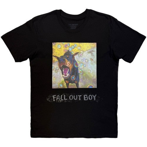 Front - Fall Out Boy Unisex Adult Dog Painting T-Shirt