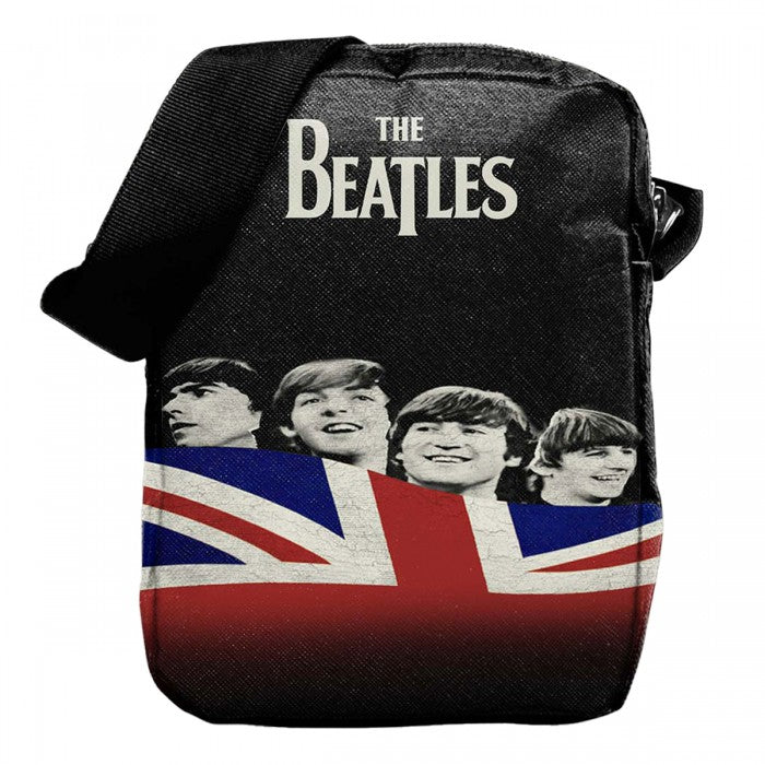 Front - The Beatles Let It Be Flag Crossbody Bag