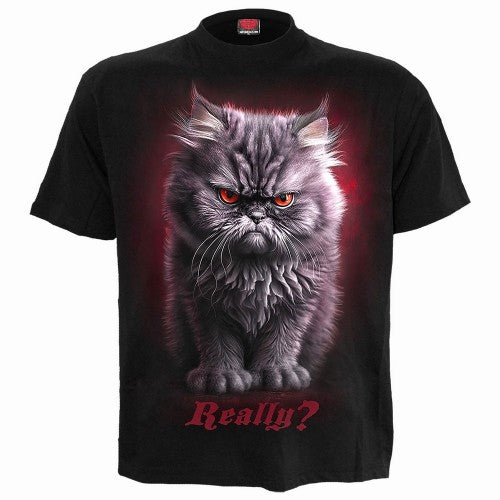 Front - Spiral Direct Unisex Adult Anger Management T-Shirt