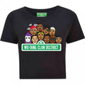 Front - Wu-Tang Clan Womens/Ladies Sesame Street Crop Top