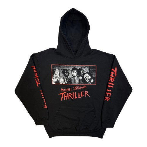 Front - Michael Jackson Unisex Adult Thriller Zombies Hoodie