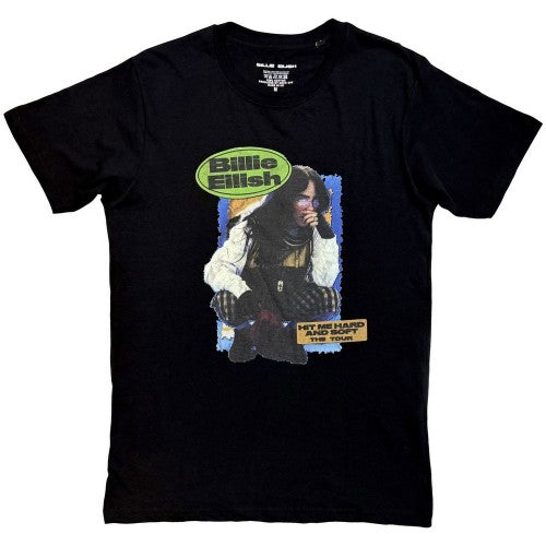 Front - Billie Eilish Unisex Adult The Tour T-Shirt