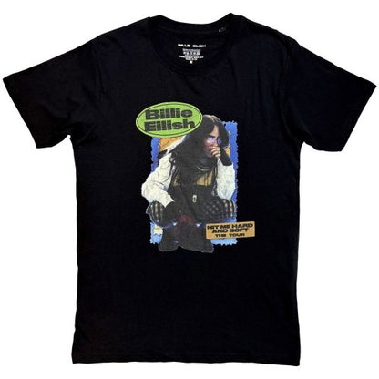 Front - Billie Eilish Unisex Adult The Tour T-Shirt