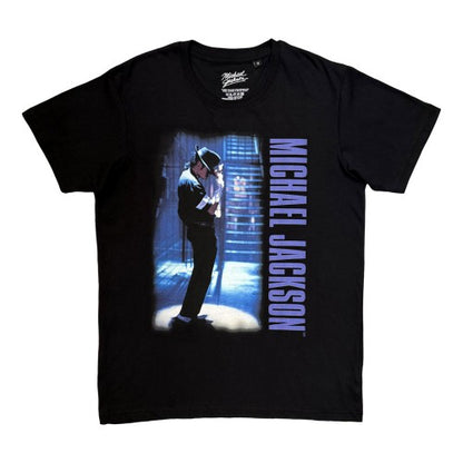 Front - Michael Jackson Unisex Adult Black Or White Panther Dance T-Shirt