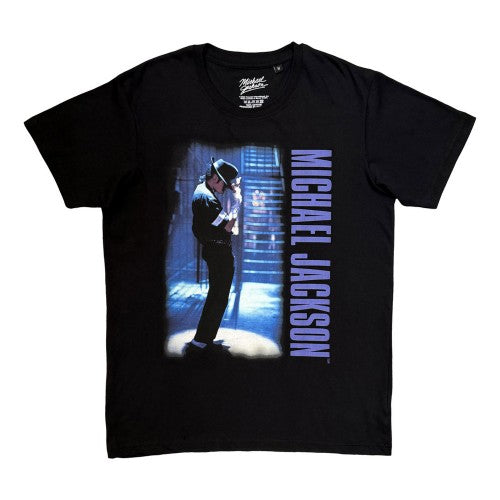 Front - Michael Jackson Unisex Adult Black Or White Panther Dance T-Shirt