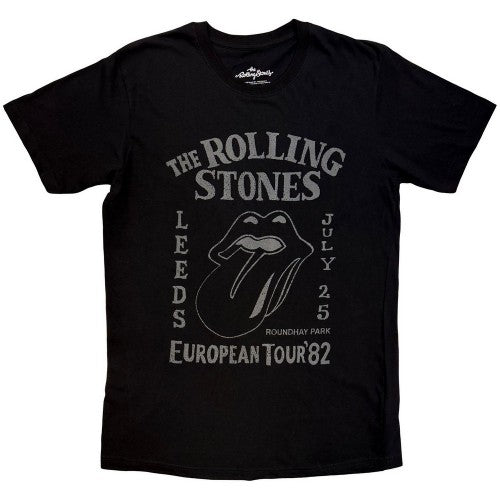Front - The Rolling Stones Unisex Adult European Tour ´82 T-Shirt