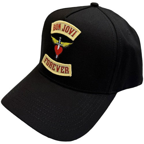 Front - Bon Jovi Unisex Adult Forever Baseball Cap