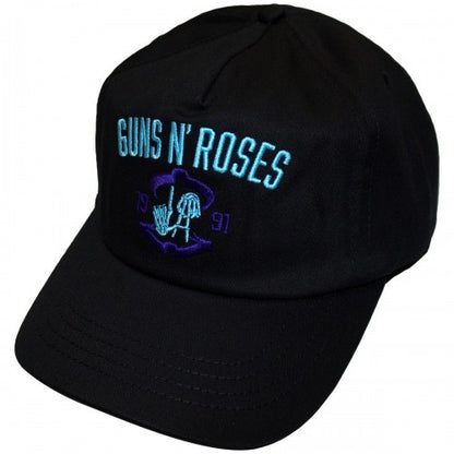 Front - Guns N Roses Unisex Adult Sunset Strip ´91 Back Print Baseball Cap