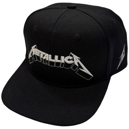 Front - Metallica Unisex Adult 3D Logo Snapback Cap