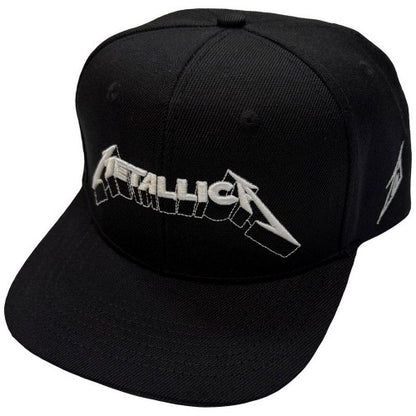 Front - Metallica Unisex Adult 3D Logo Snapback Cap