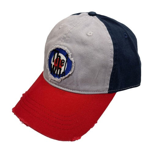 Front - The Who Unisex Adult Target Logo Baseball Cap