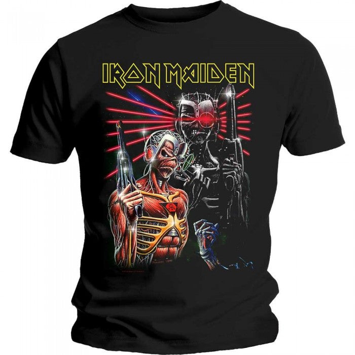 Front - Iron Maiden Unisex Adult Terminate T-Shirt