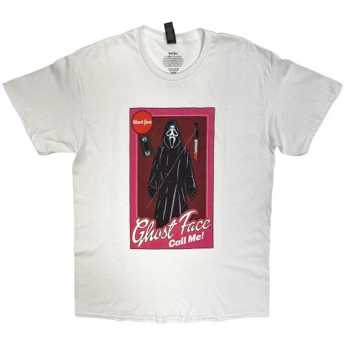 Front - Ghost Face Unisex Adult Doll Box T-Shirt