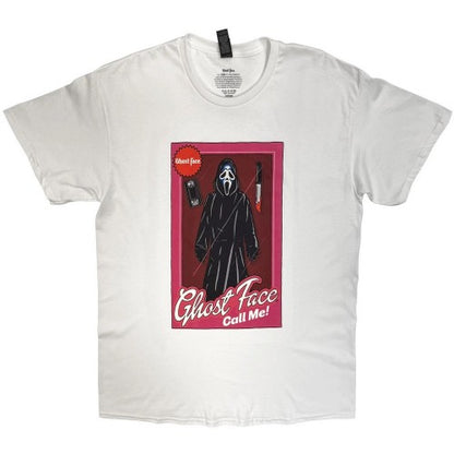 Front - Ghost Face Unisex Adult Doll Box T-Shirt