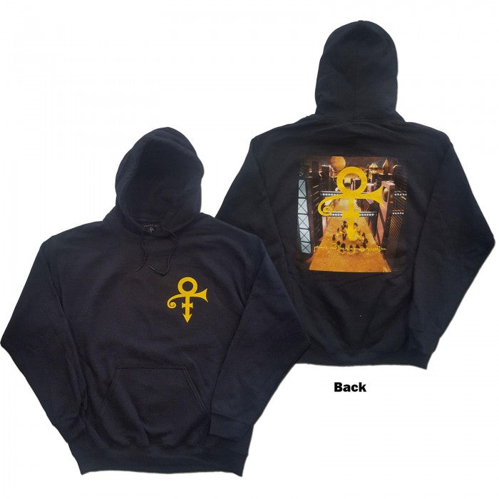Front - Prince Unisex Adult Love Symbol Hoodie