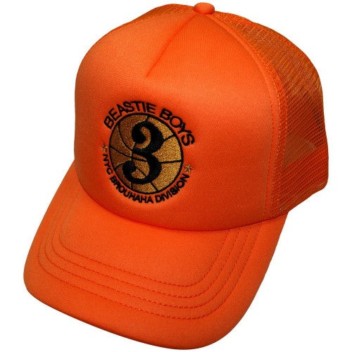 Front - Beastie Boys Unisex Adult NYC Brouhaha Division Cap