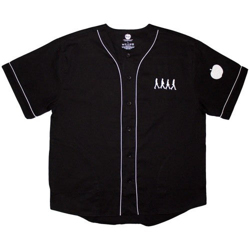 Front - The Beatles Unisex Adult Walking Baseball Jersey