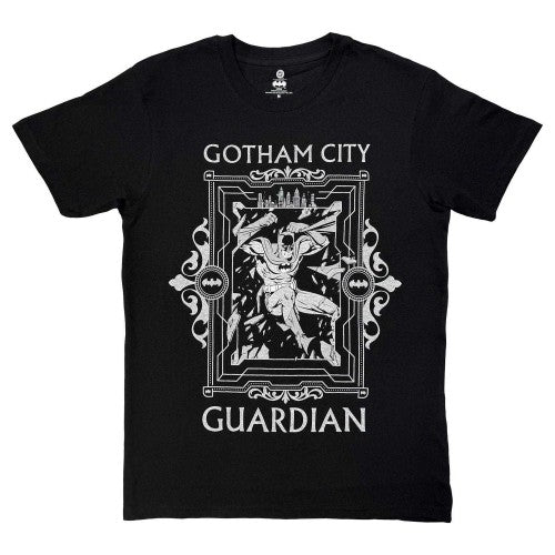 Front - Batman Unisex Adult Gotham City Guardian T-Shirt
