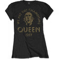 Front - Queen Womens/Ladies We Are The Champions T-Shirt