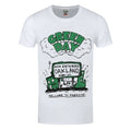 Front - Green Day Unisex Adult Welcome To Paradise T-Shirt