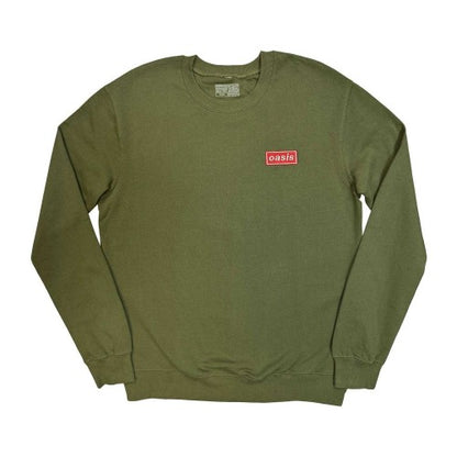 Front - Oasis Unisex Adult Logo Sweatshirt