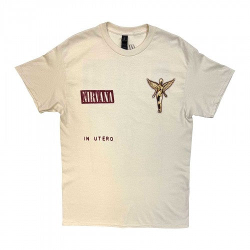 Front - Nirvana Unisex Adult In Utero T-Shirt