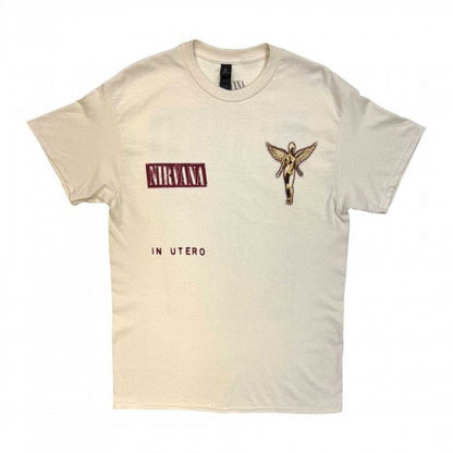 Front - Nirvana Unisex Adult In Utero T-Shirt