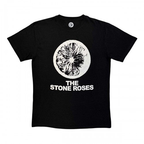 Front - The Stone Roses Unisex Adult Lemon Logo T-Shirt