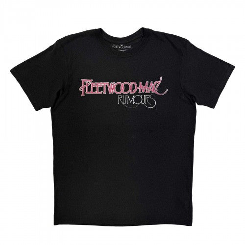Front - Fleetwood Mac Unisex Adult Rumours Back Print Carbon T-Shirt