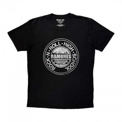 Front - Ramones Unisex Adult Rock N´ Roll High School Carbon T-Shirt