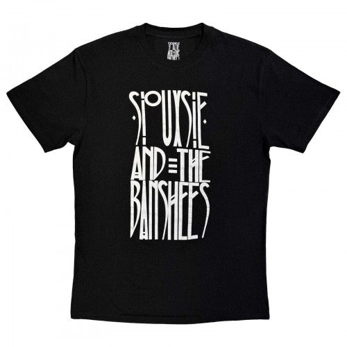 Front - Siouxsie & The Banshees Unisex Adult Mono Logo T-Shirt