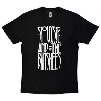 Front - Siouxsie & The Banshees Unisex Adult Mono Logo T-Shirt