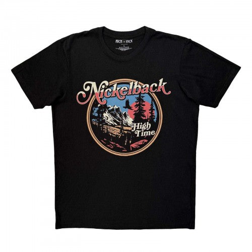 Front - Nickelback Unisex Adult High Time Carbon T-Shirt